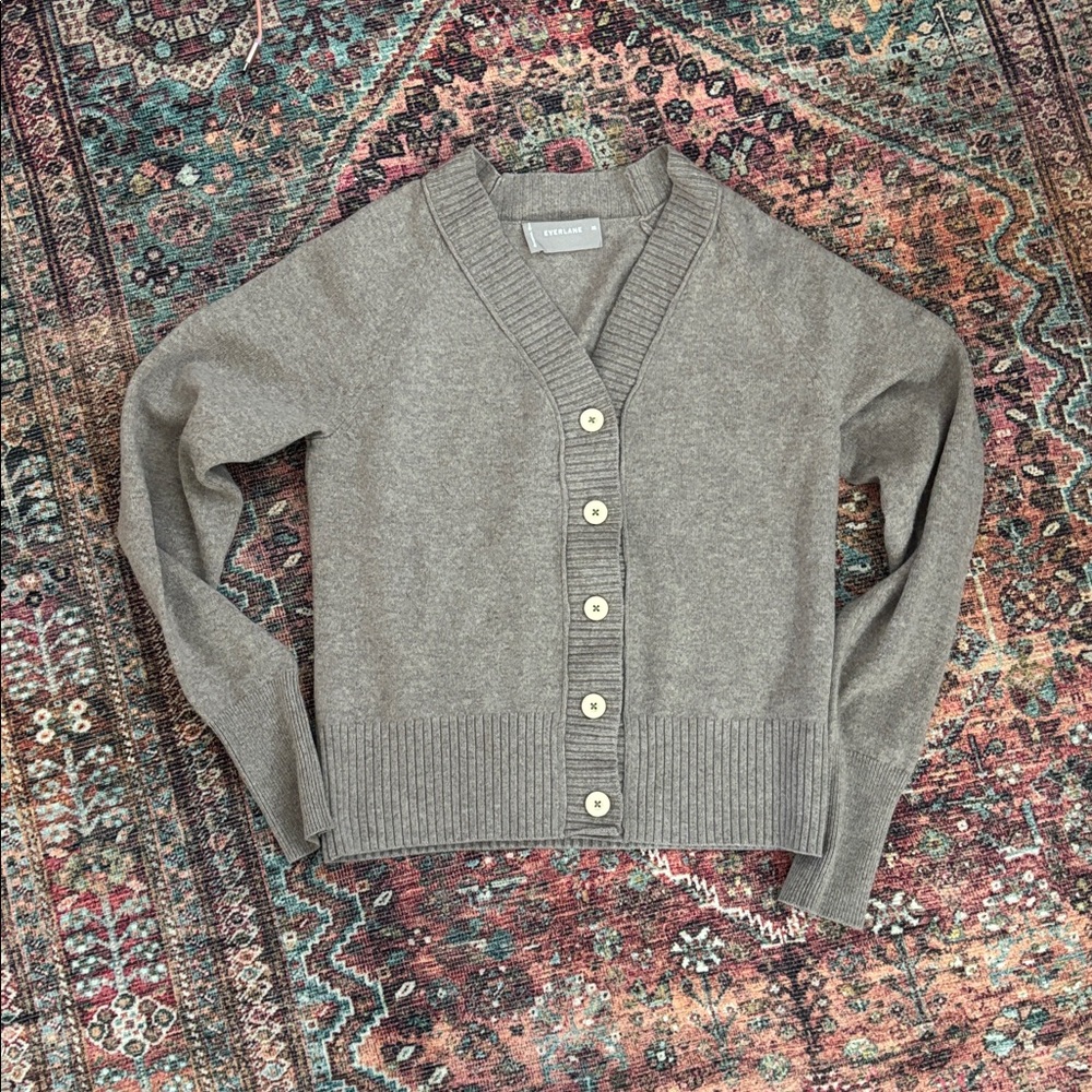 Everlane The ReCashmere Varsity Cardigan Size XS
